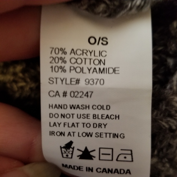 Putortì chunky knit brown poncho ONE SIZE - Picture 8 of 8